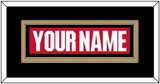 Ottawa Nameplate - Home Red (2017-2020) - Double Mat 4