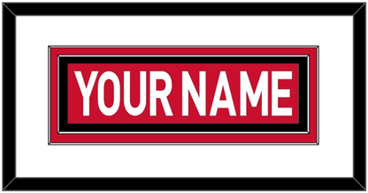 Ottawa Nameplate - Home Red (2007-2017) - Signature Tier 2