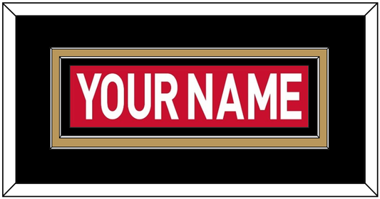 Ottawa Nameplate - Home Red (2007-2017) - Signature Tier 4