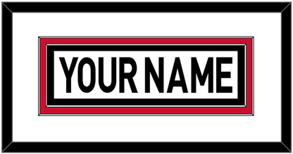 Ottawa Nameplate - Road White (2007-2017) - Signature Tier 1