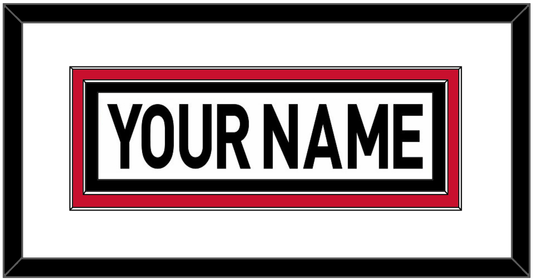 Ottawa Nameplate - Road White (2007-2017) - Signature Tier 1