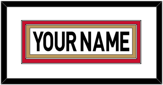 Ottawa Nameplate - Road White (2007-2017) - Signature Tier 2