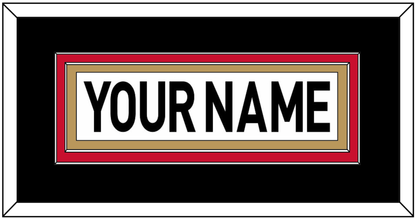 Ottawa Nameplate - Road White (2007-2017) - Signature Tier 4