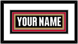 Ottawa Nameplate - Home Black - Triple Mat 1