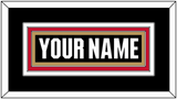 Ottawa Nameplate - Home Black - Triple Mat 2