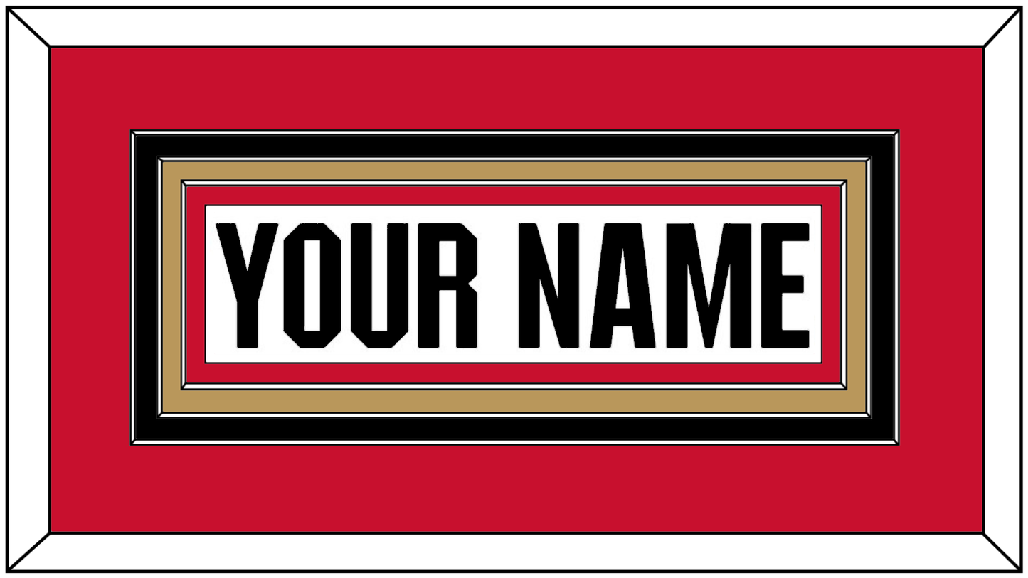Ottawa Nameplate - Road White - Premier Tier 2