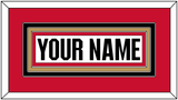 Ottawa Nameplate - Road White - Triple Mat 2
