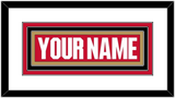 Ottawa Nameplate - Home Red (2017-2020) - Triple Mat 1