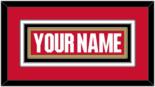 Ottawa Nameplate - Home Red (2017-2020) - Premier Tier 2