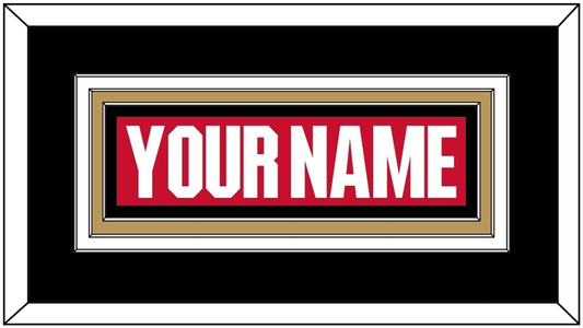 Ottawa Nameplate - Home Red (2017-2020) - Premier Tier 3