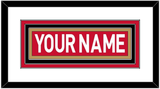 Ottawa Nameplate - Home Red (2007-2017) - Triple Mat 1