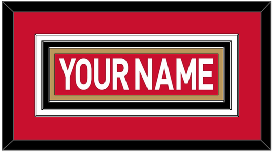 Ottawa Nameplate - Home Red (2007-2017) - Premier Tier 2