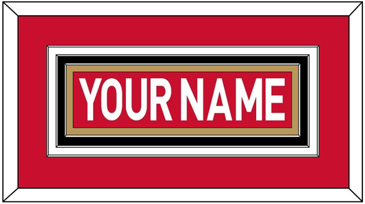 Ottawa Nameplate - Home Red (2007-2017) - Premier Tier 2