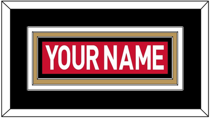 Ottawa Nameplate - Home Red (2007-2017) - Premier Tier 3