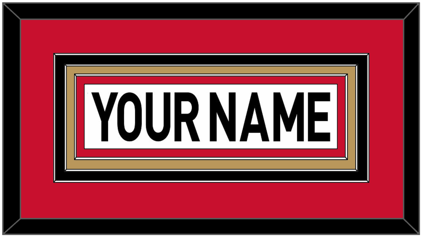 Ottawa Nameplate - Road White (2007-2017) - Premier Tier 2