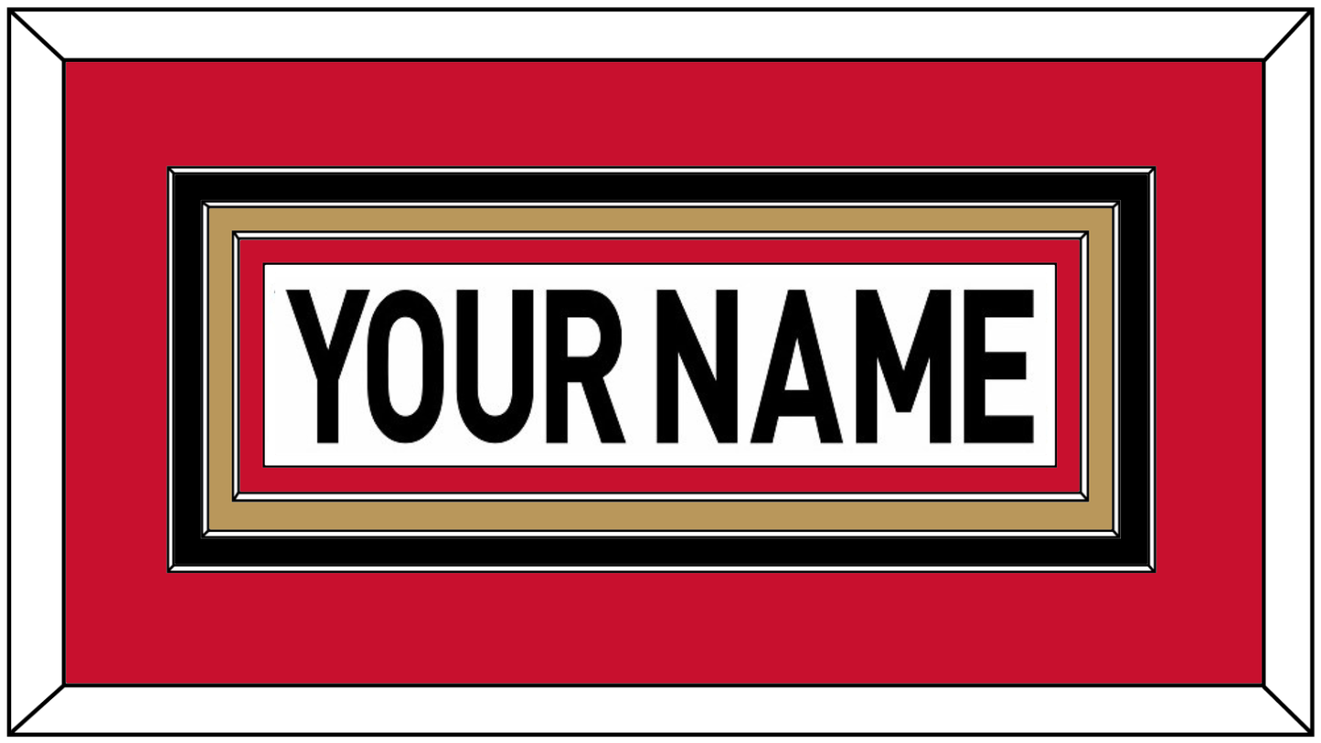 Ottawa Nameplate - Road White (2007-2017) - Premier Tier 2