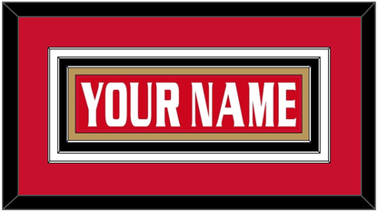 Ottawa Nameplate - Road/Home Red Jersey (1999-2007) - Premier Tier 2