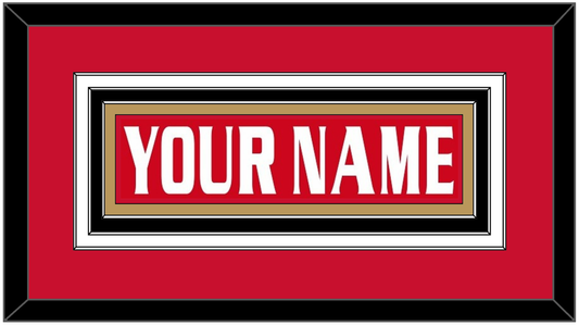 Ottawa Nameplate - Road/Home Red Jersey (1999-2007) - Premier Tier 2