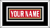 Ottawa Nameplate - Road/Home Red Jersey (1999-2007) - Triple Mat 3