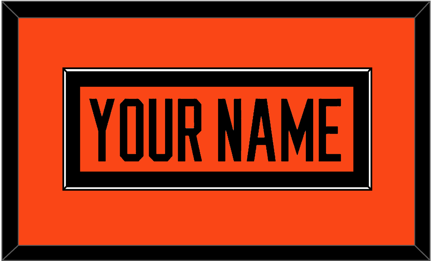Philadelphia Nameplate - Alternate Black - Essential Tier 2