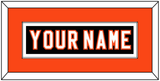 Philadelphia Nameplate - Road/Home Black (1997-2007) - Single Mat 3