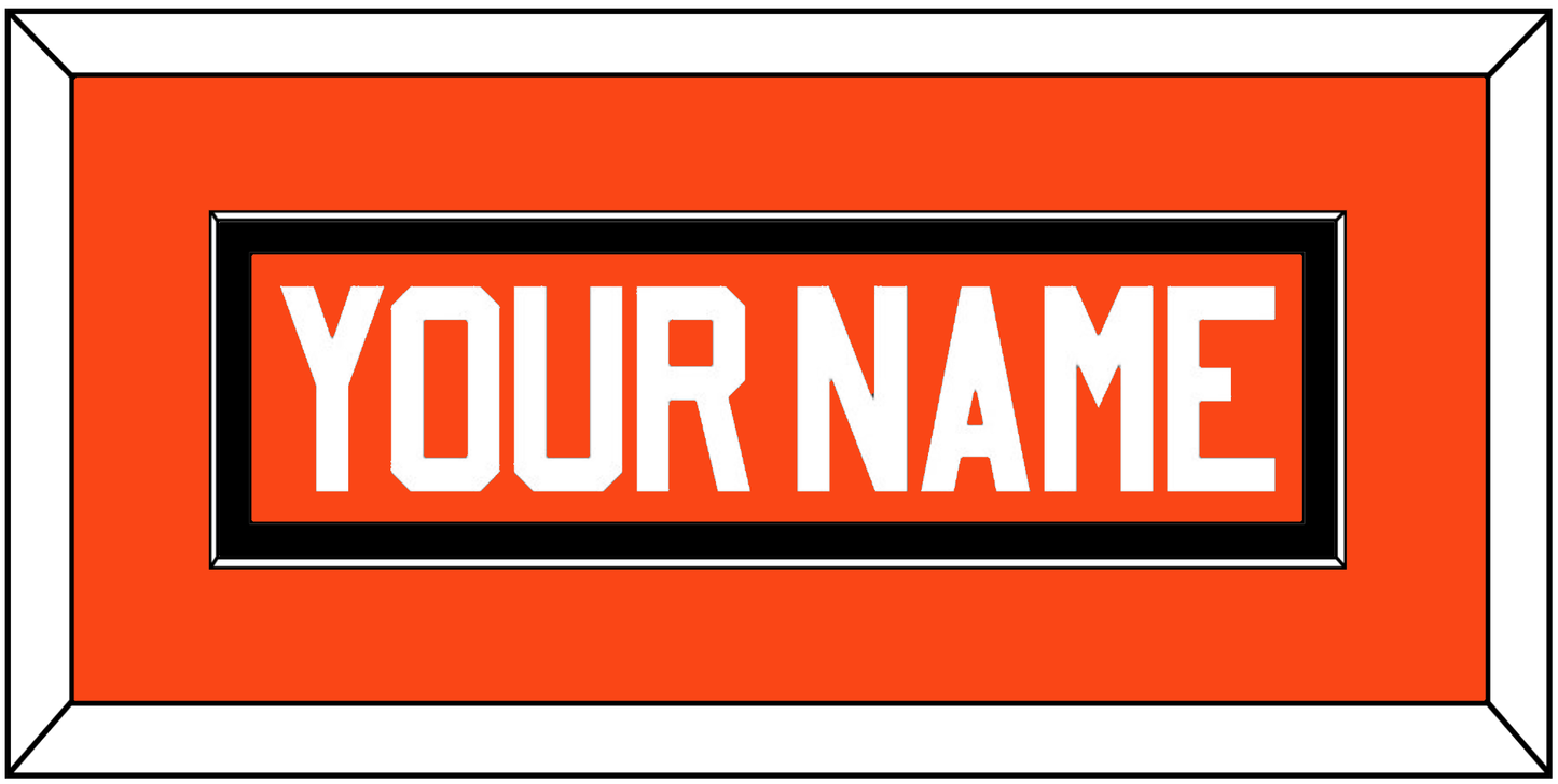 Philadelphia Nameplate - Road Orange (1977-1983) - Essential Tier 2
