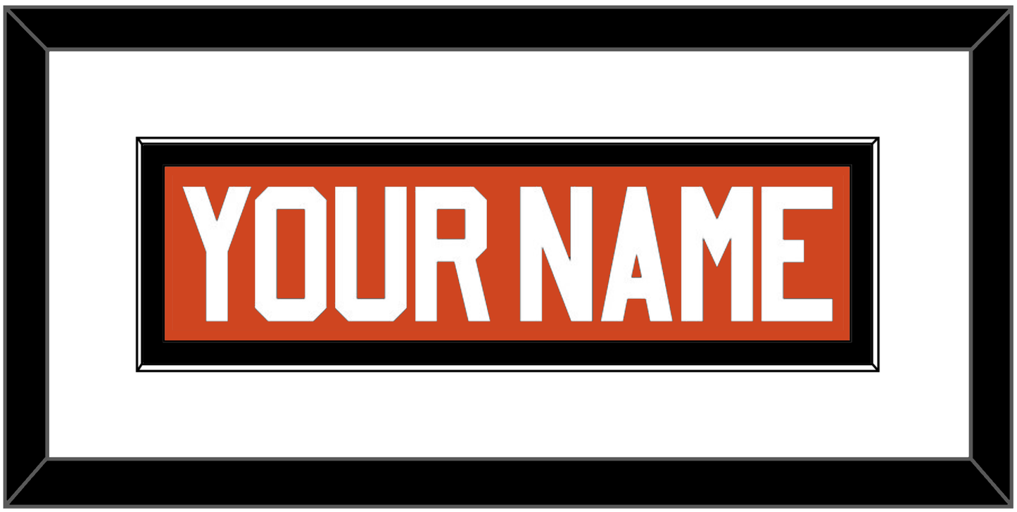 Philadelphia Nameplate - Reverse Retro Orange (2020-2021) - Essential Tier 1