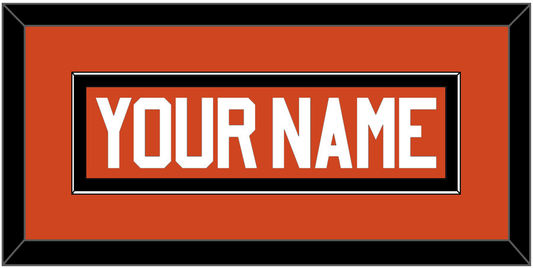 Philadelphia Nameplate - Reverse Retro Orange (2020-2021) - Essential Tier 2