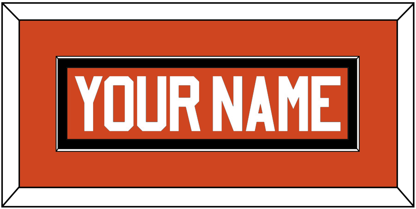 Philadelphia Nameplate - Reverse Retro Orange (2020-2021) - Essential Tier 2