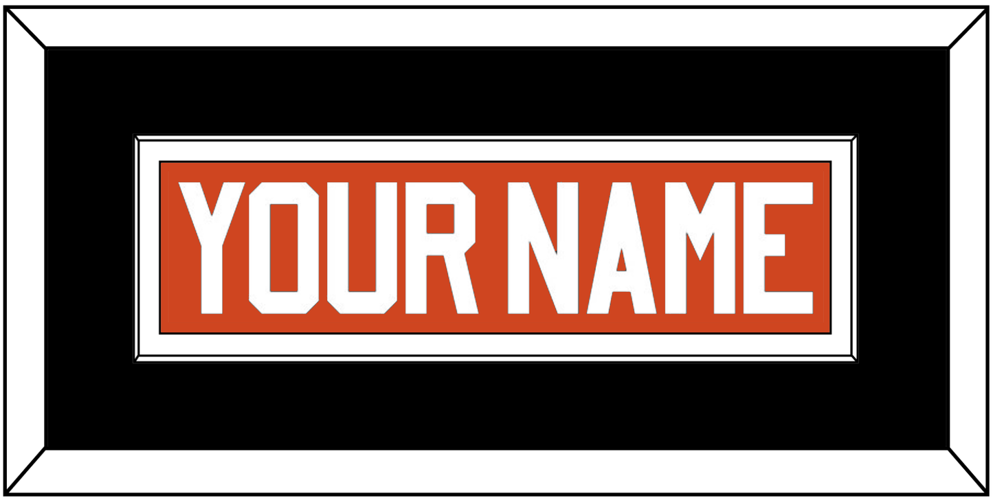 Philadelphia Nameplate - Reverse Retro Orange (2020-2021) - Essential Tier 3