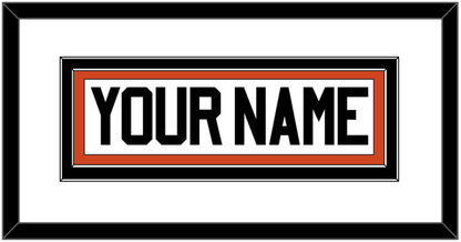 Philadelphia Nameplate - Home Orange - Signature Tier 1