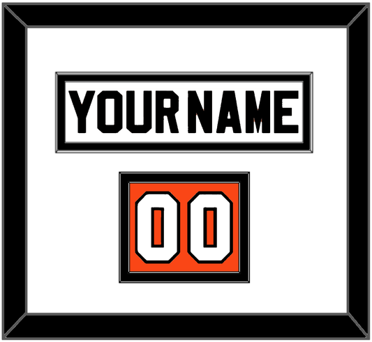 Philadelphia Nameplate & Number (Shoulder) - Home White (1983-2007) - Signature Tier 1