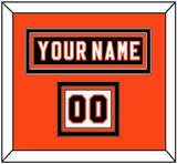 Philadelphia Nameplate & Number (Shoulder) - Home Black (2007-2010) - Triple Mat 3
