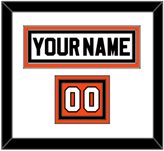 Philadelphia Nameplate & Number (Shoulder) - Road White (2007-2010) - Premier Tier 1