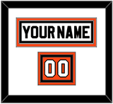 Philadelphia Nameplate & Number (Shoulder) - Road White (2007-2010) - Triple Mat 1