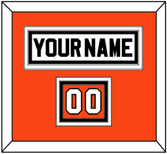 Philadelphia Nameplate & Number (Shoulder) - Road White (2007-2010) - Premier Tier 3