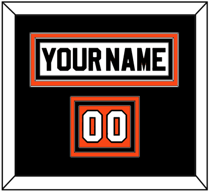 Philadelphia Nameplate & Number (Shoulder) - Road White (2007-2010) - Premier Tier 5