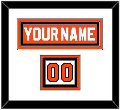 Philadelphia Nameplate & Number (Shoulder) - Road Orange (1977-1983) - Premier Tier 1