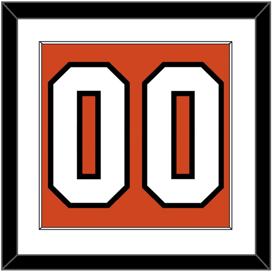 Philadelphia Number (Back) - Home Orange - Essential Tier 1