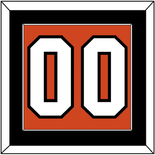 Philadelphia Number (Back) - Home Orange - Essential Tier 2