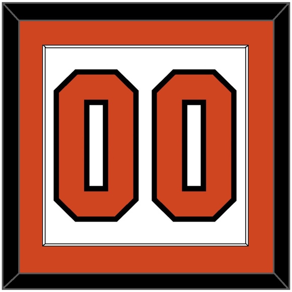 Philadelphia Number (Back) - Road White - Single Mat 1