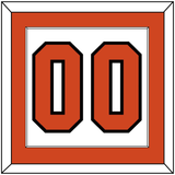 Philadelphia Number (Back) - Road White - Single Mat 1