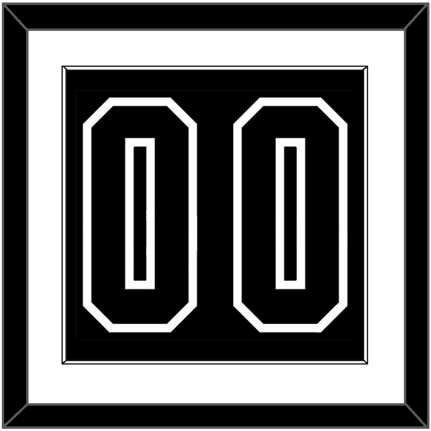 Philadelphia Number (Back) - Alternate Black - Essential Tier 1