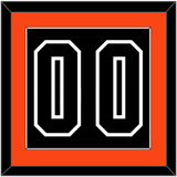 Philadelphia Number (Back) - Alternate Black - Single Mat 2