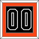 Philadelphia Number (Back) - Alternate Black - Single Mat 2