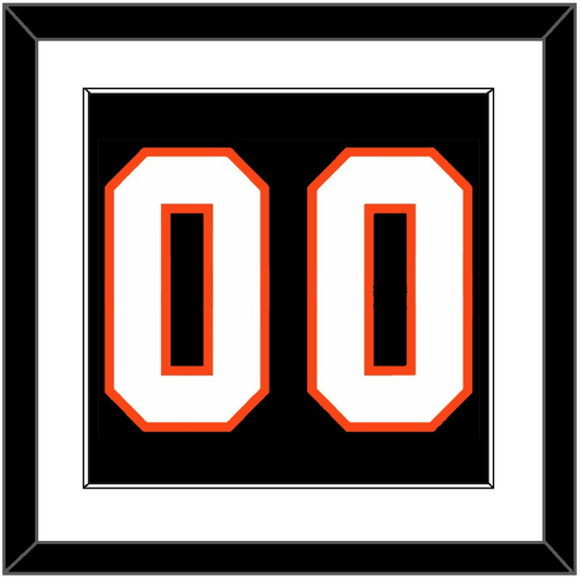 Philadelphia Number (Back) - Home Black (2007-2010) - Essential Tier 1