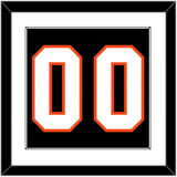 Philadelphia Number (Back) - Home Black (2007-2010) - Single Mat 1