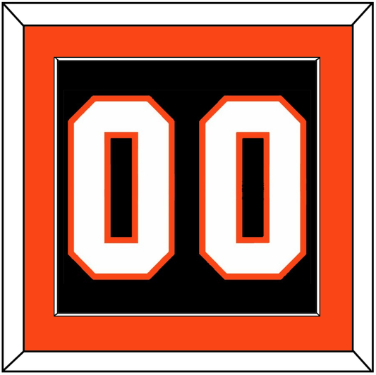 Philadelphia Number (Back) - Home Black (2007-2010) - Essential Tier 2