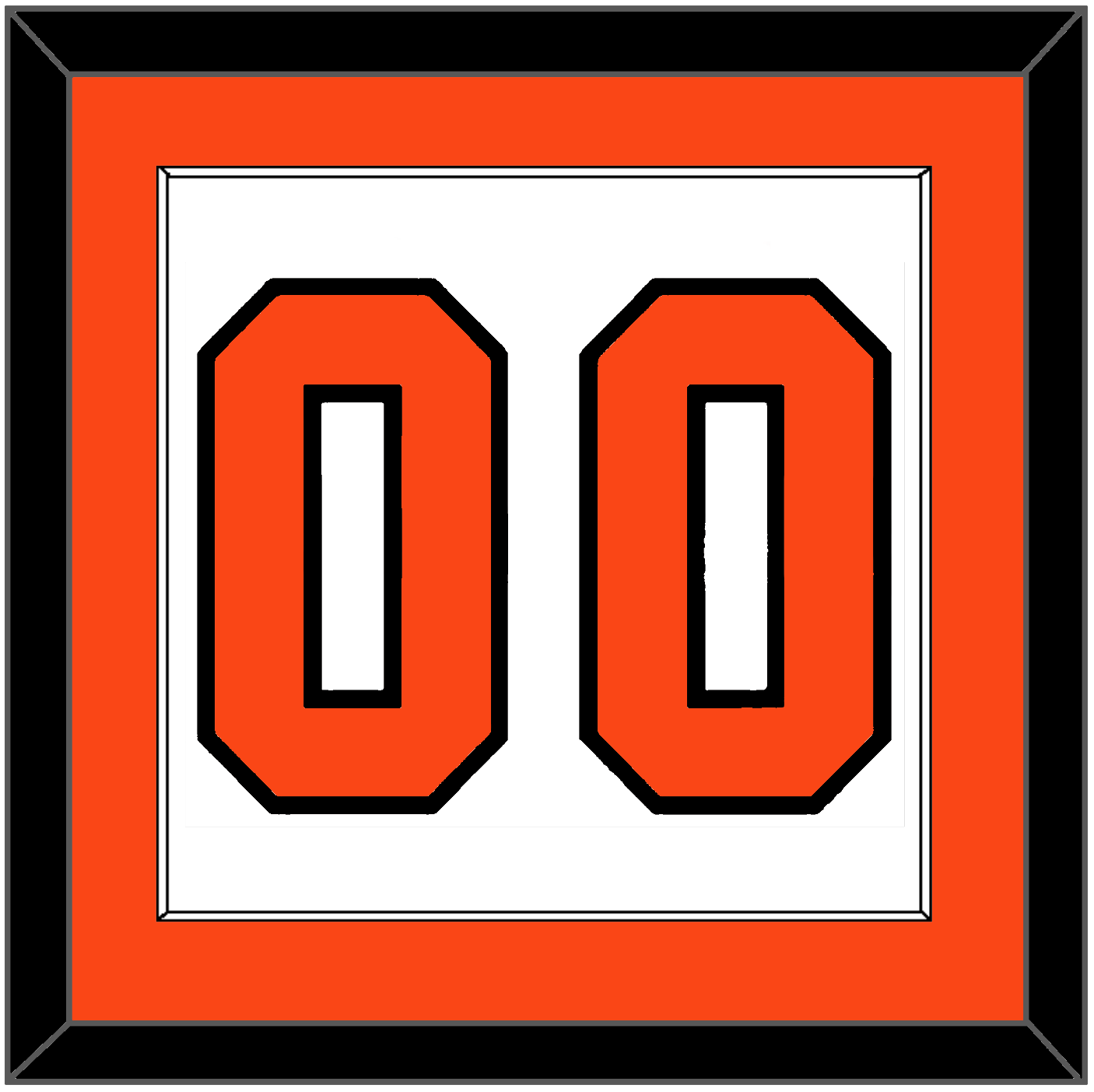 Philadelphia Number (Back) - Road White (2007-2010) - Essential Tier 1