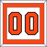 Philadelphia Number (Back) - Home White (1983-2007) - Single Mat 1